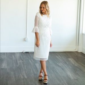 Wren & Ivory MIDI Dress